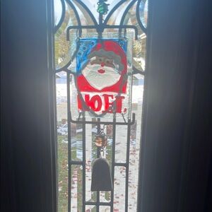 Santa Noel Glass Window Suncatcher
